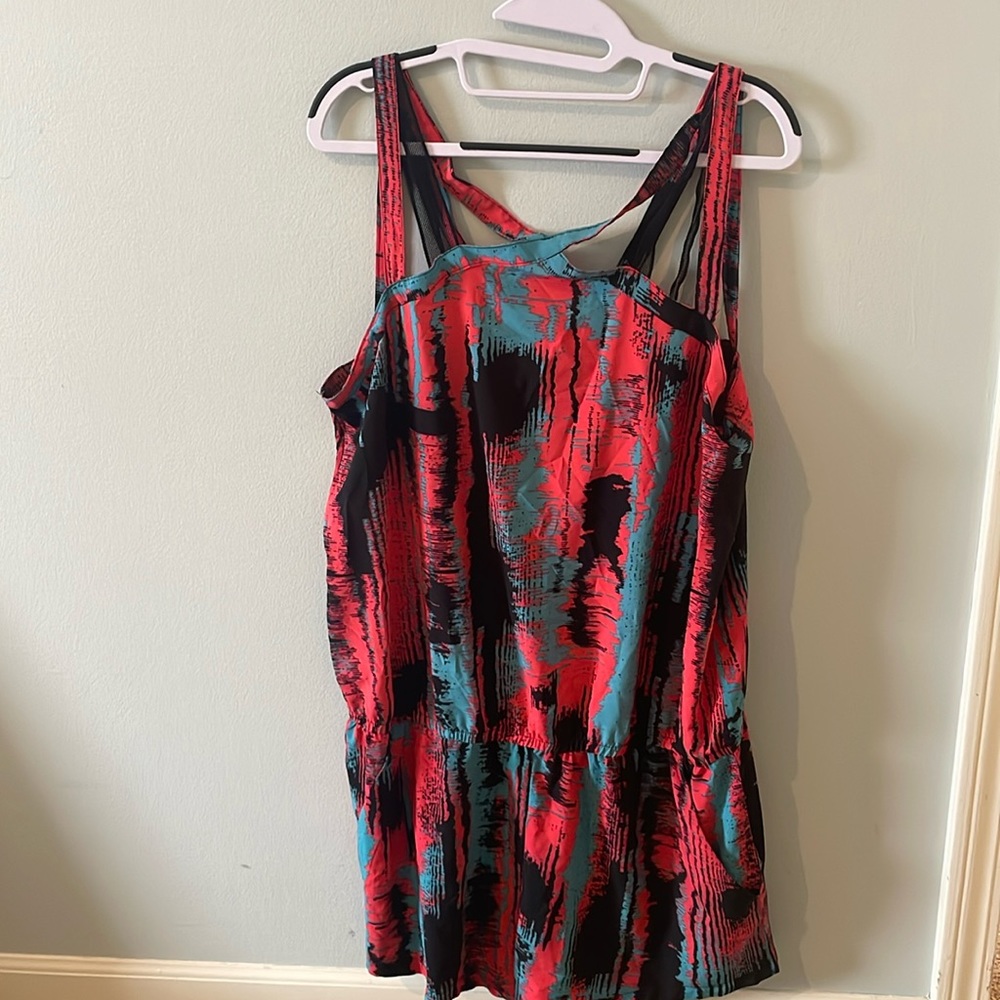 FABLETICS romper Size XL.  Side zipper and pockets.